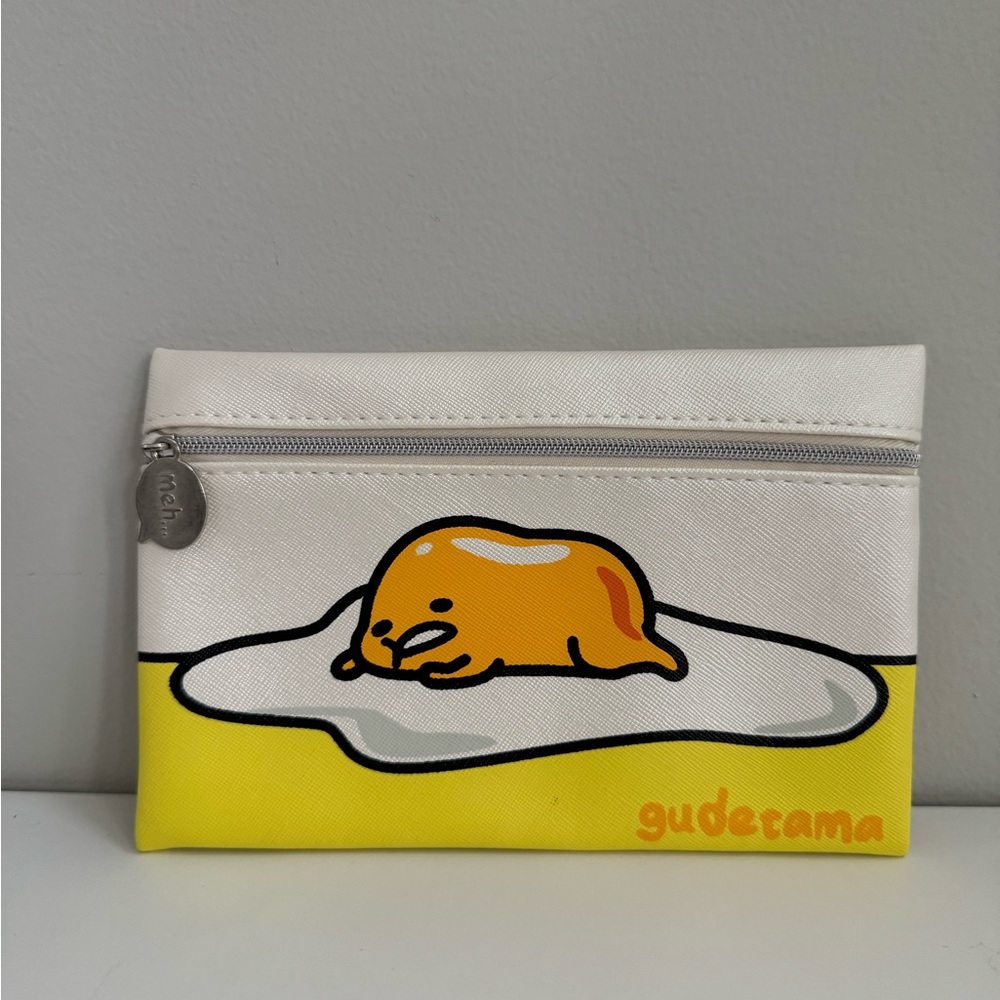 Gudetama Sanrio The Lazy Egg Small Cosmetic Pouch